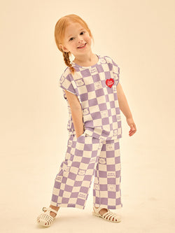 [Care Bear] Ice Checkerboard Sleeveless Wide Set