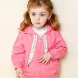 Pinky Hooded Zip-up Jumper
