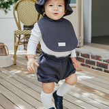 Cozy Big Bib Bib_Charcoal