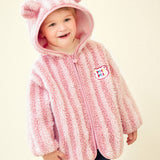 Soft Polar Bear Boa Hood Jumper