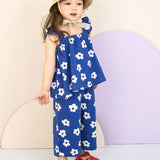 [Pimpollo] Flower top and bottom set