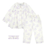 Ivory dalmatian girl pajamas