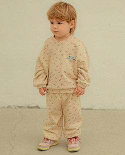 [Pimpollo] Petit cherry top and bottom Set
