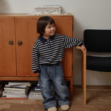 Fleece button-up collar man-to-man