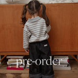 Fleece button-up collar man-to-man