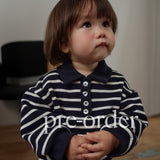 Fleece button-up collar man-to-man