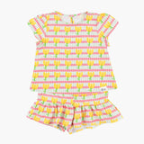 Fleur Ripple Culotte Short sleeve Set (26SS)