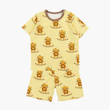 Flip Poly Ribbed Short sleeve Indoor Wear Set 家居服(26SS)