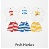 Fruit Market Weather Set 26 Summer