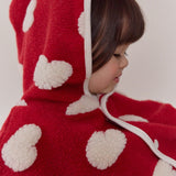 Heart Hooded Cloak