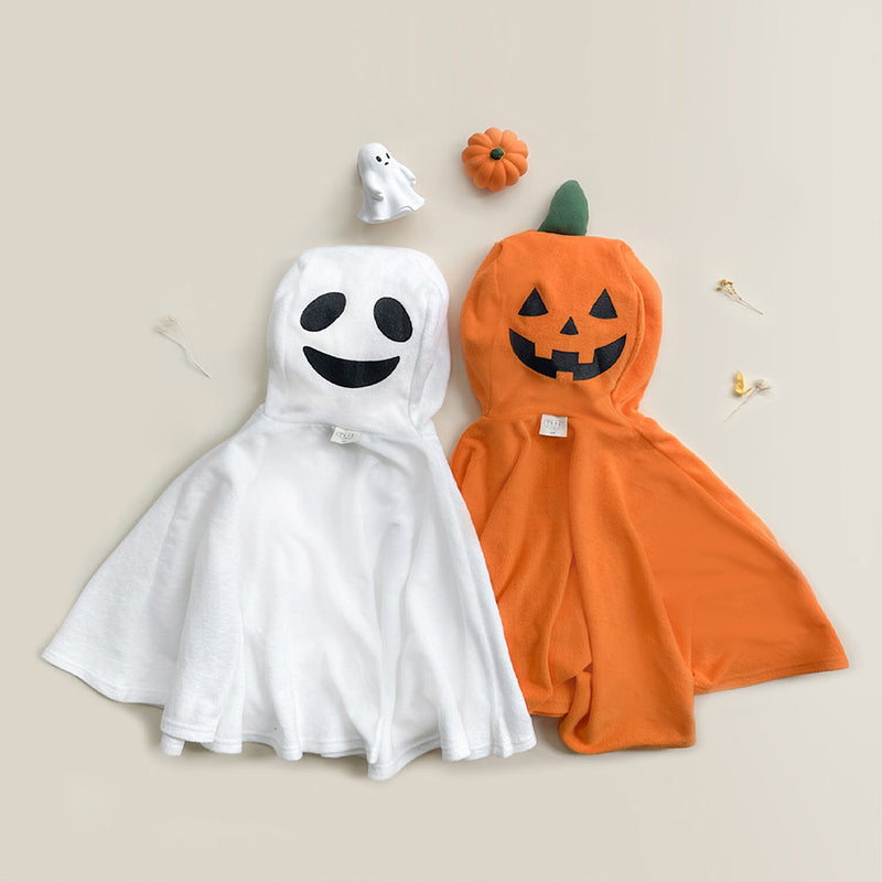 Cute Towel Cloak Robe (Ghost/Pumpkin)