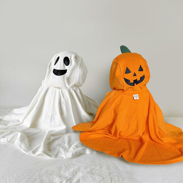 Cute Towel Cloak Robe (Ghost/Pumpkin)