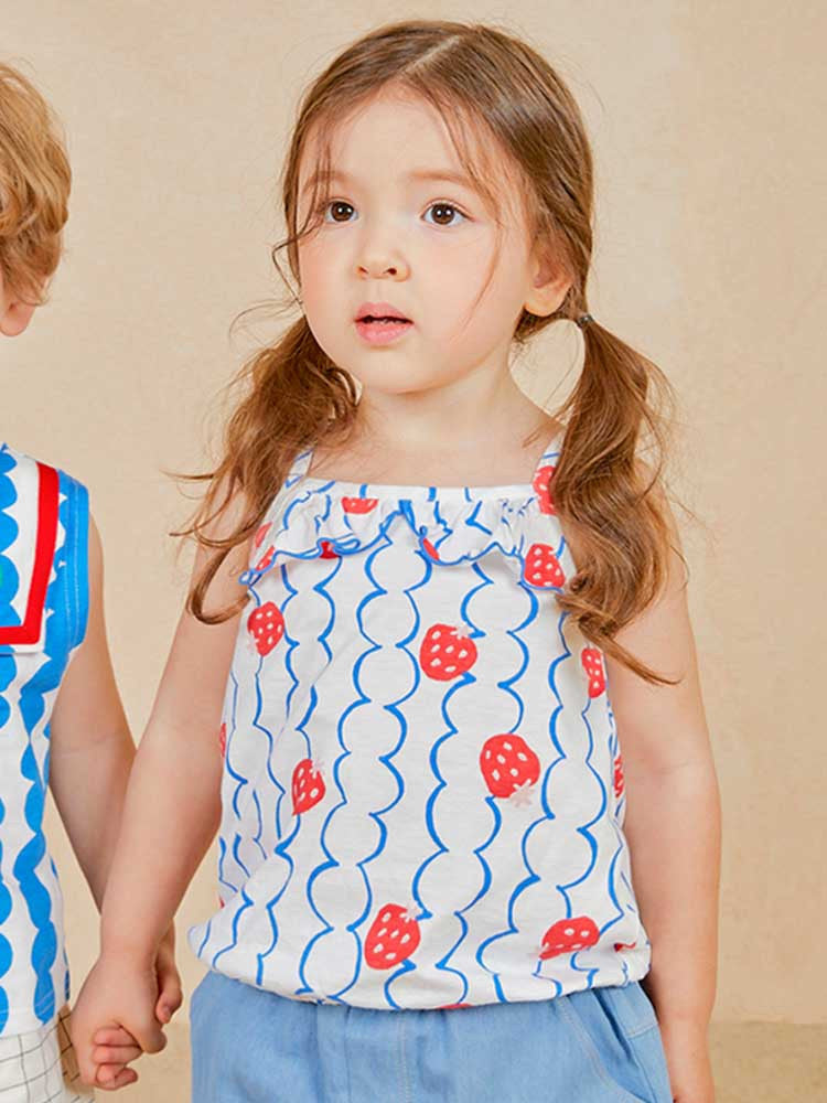 MOLLIMELLI Little Berry Sleeveless T-shirt