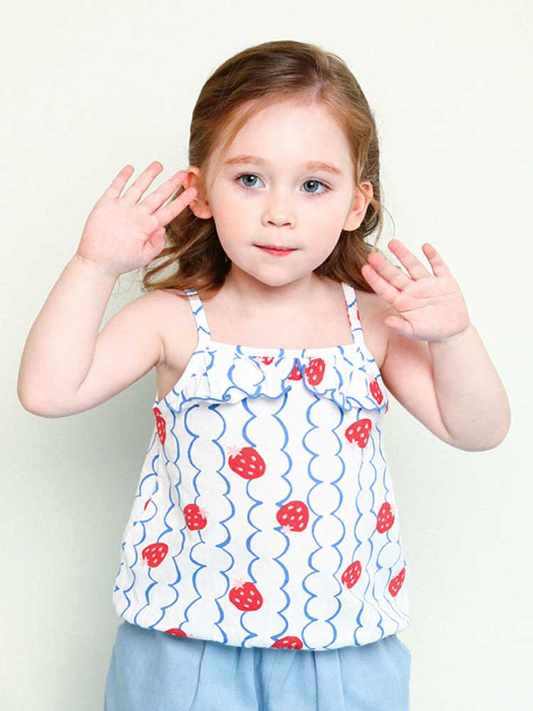 MOLLIMELLI Little Berry Sleeveless T-shirt