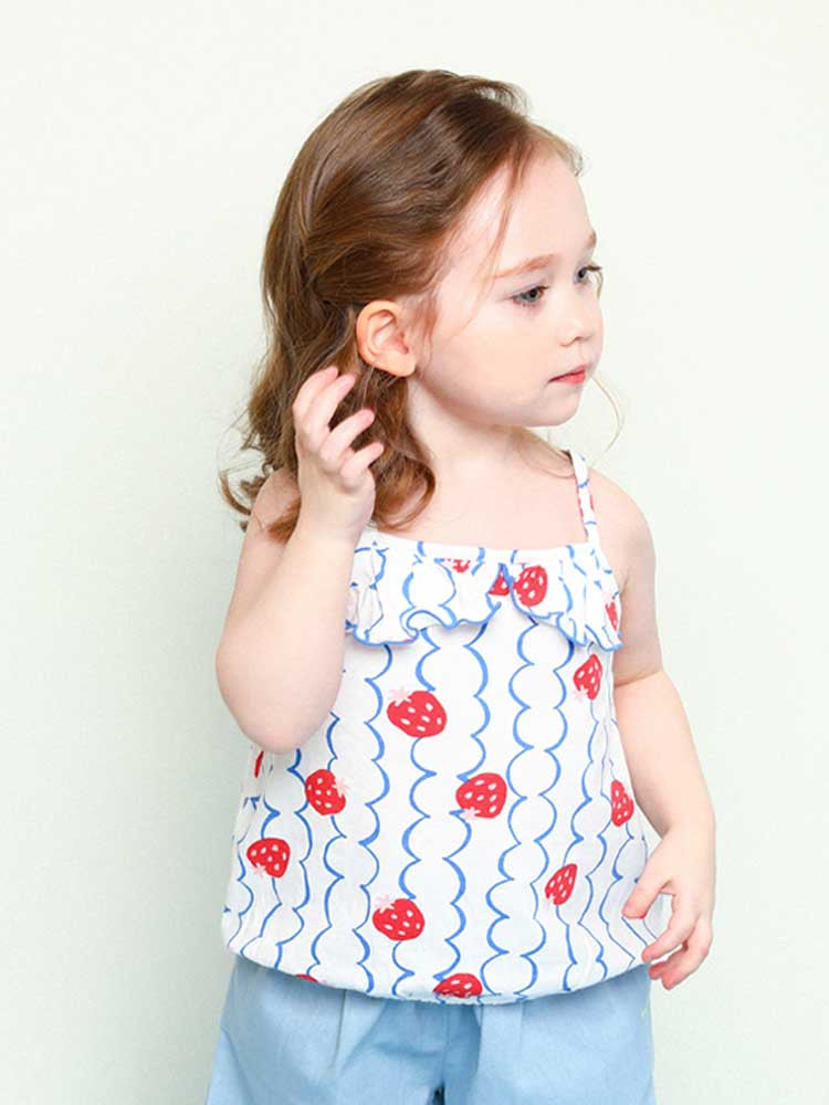 MOLLIMELLI Little Berry Sleeveless T-shirt