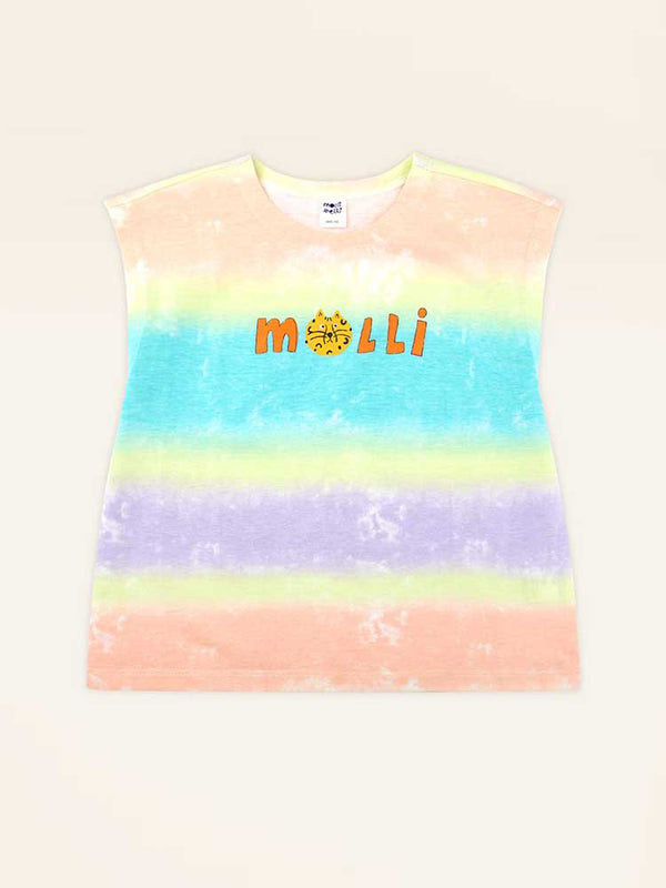 MOLLIMELLI Gradient sleeveless T-shirt