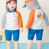 New Melichita zip-up Rashguard top and bottom (flap cap set)