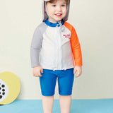 New Melichita zip-up Rashguard top and bottom (flap cap set)