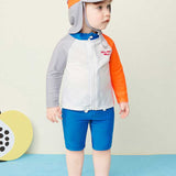 New Melichita zip-up Rashguard top and bottom (flap cap set)