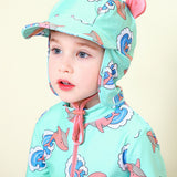 Molly Whale Swimsuit (flap cap set)