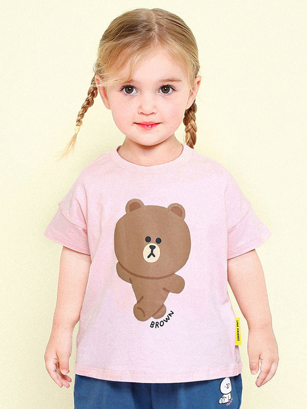 Line Friends Drawing loose fit T-shirt