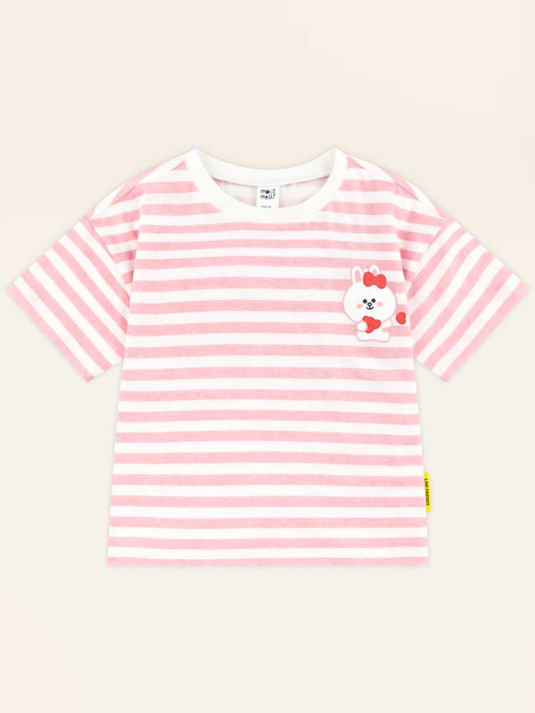 Line Friends Lovely Mini Stripe T-shirt