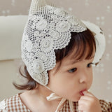 Kina lace bonnet hat