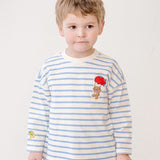 [MollliMelli] Fruit Bear Stripe T-shirt