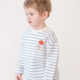 [MollliMelli] Fruit Bear Stripe T-shirt