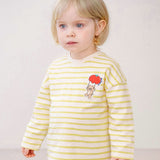 [MollliMelli] Fruit Bear Stripe T-shirt
