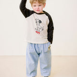 MOLLIMELLI [Disney] 101 Dalmatian Man-to-Man T-shirt