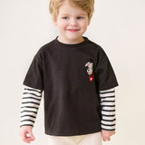 MOLLIMELLI [Disney] 101 Dalmatians Color Blocking T-Shirt