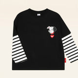 MOLLIMELLI [Disney] 101 Dalmatians Color Blocking T-Shirt