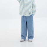 Peekaboo man to man Junior T-shirt