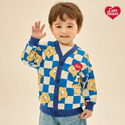 Care Bears checkerboard cardigan