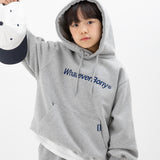 Embroidered emblem hoodie Junior T-shirt