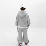 Embroidered emblem hoodie Junior T-shirt