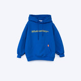 Embroidered emblem hoodie Junior T-shirt