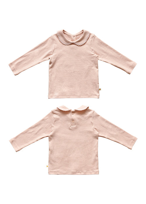 Gemme Collar T-shirt_Peach