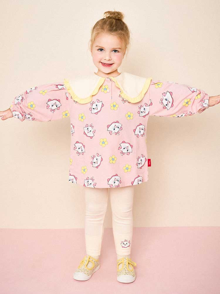 [Disney] Aristocat Marie Flower Collar Tops and Bottoms