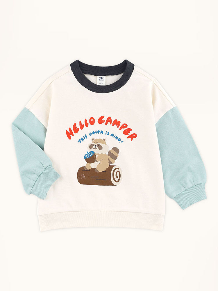 Mollimelli Hello Camper Man-to-man T-shirt