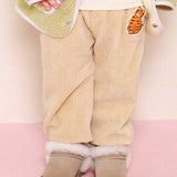 Mollimelli Chitty Baggy Veloa Ribbed Pants