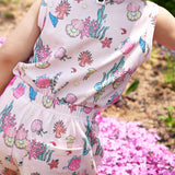 COOL MESH Pink Shell Vest Set