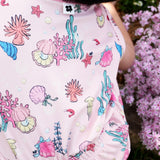 COOL MESH Pink Shell Vest Set