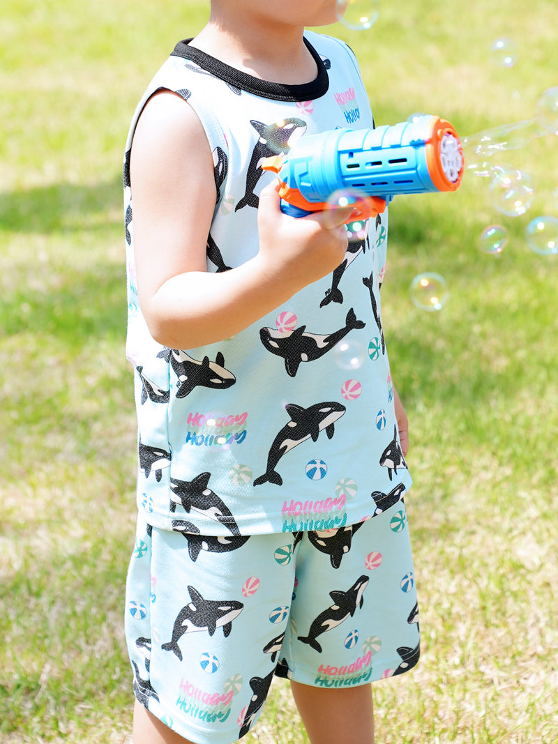 COOL MESH Whale Beach Ball Vest Set