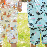 COOL MESH Whale Beach Ball Vest Set