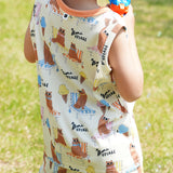 COOL MESH Ice cream Cat Vest Set