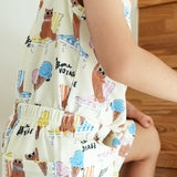 COOL MESH Ice cream Cat Vest Set