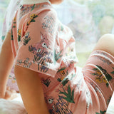 Bonne heure d'été Flower Rabbit Set