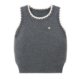 Poet knit vest 陰雨天背心